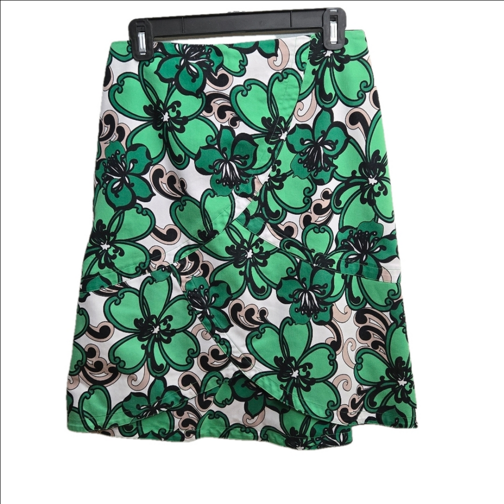 Optionelle Scalloped Edge Skirt sz 6 Vintage Like New